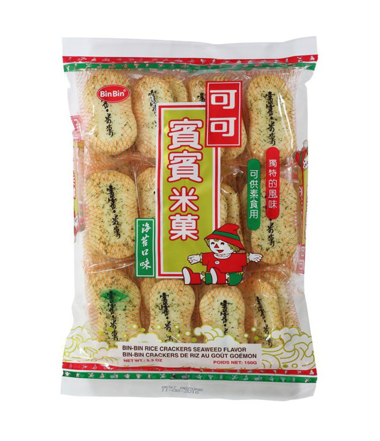 Bánh gạo Bin Bin Rong Biển 150g